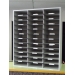 Grey 36 Slot Pigeon Hole Paper and Mail Sorter